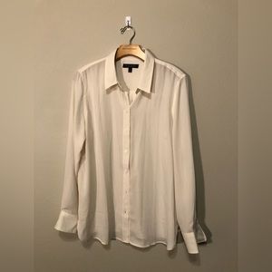White Banana Republic Blouse